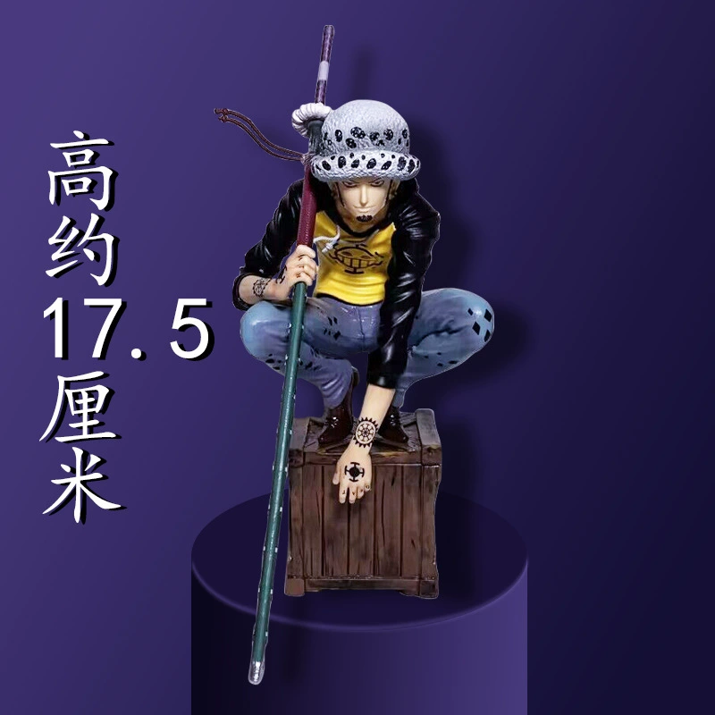 Серия One Piece хирургический фрукт Trafar Garo, стиль приседания, ручная работа, подарок мальчику, настольная декорация