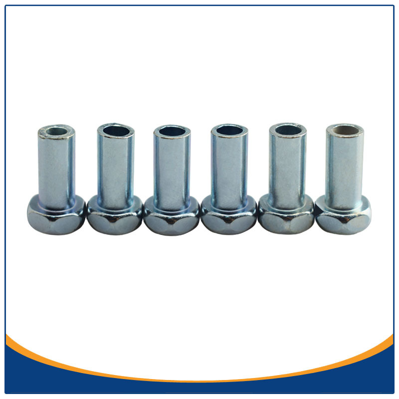 异形件东莞多工位冷镦厂家直销 六角头半空心T帽