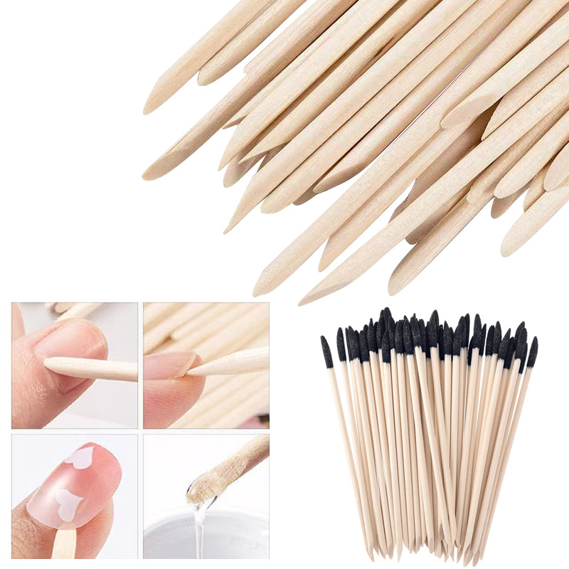 Nueva barra de madera de naranja con chorro de arena de hilo negro de dos cabezas transfronteriza