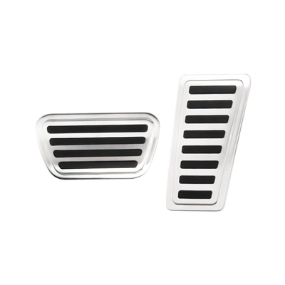 Suitable for 21 Dodge RAM accelerator brake pedals, non-perforated metal brake pedals, modified pedals (Dekorativ pedal başlıqları) - automatic-transmission