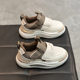 Children's sneaker leather 2024 Spring and Autumn new boys and girls toddler shoes boys' non-slip casual running shoes