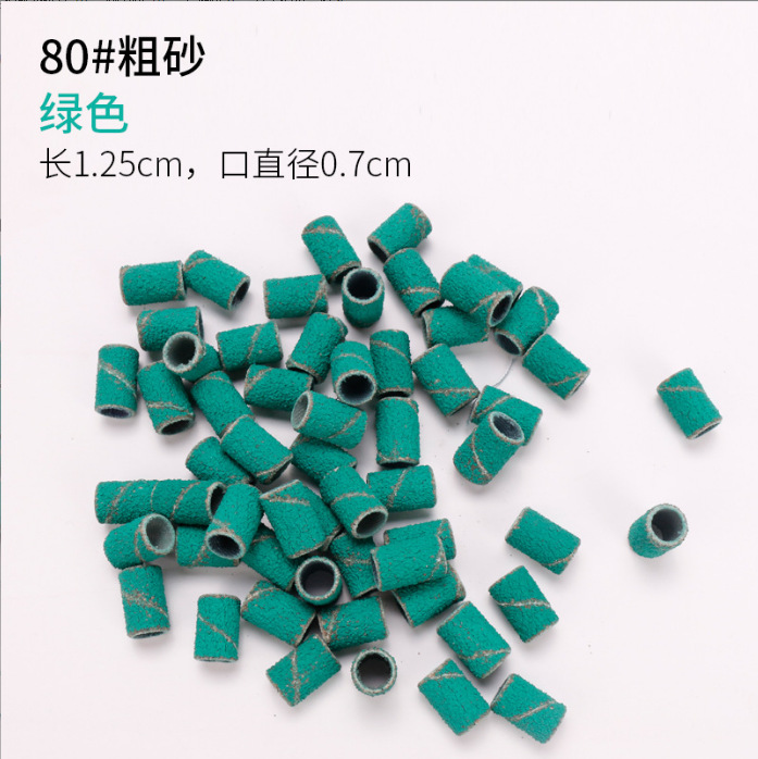 Nuevo anillo de arena de uñas de color transfronterizo pulido muela anillo de arena máquina de pulir suministros anillo de hilo de pulido en stock