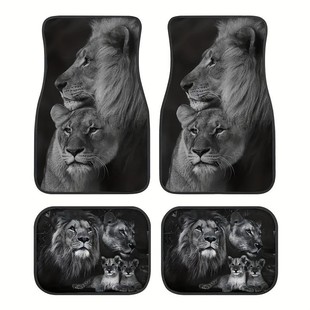 Cross-border hot sale car easy to clean and good care foot mat printing car car interior decoration mat in stock can be distributed