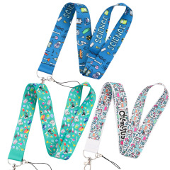 化學用具知識卡通手機掛繩項鍊配件證件卡相機鑰匙扣辦公室配件