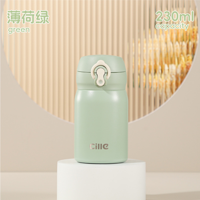 希乐保温杯女316不锈钢迷你口袋水杯2025新款高颜值小巧便携杯子|undefined