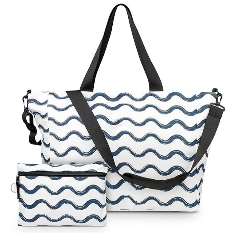 Spot Beach Handbag Bolsa de viaje plegable impermeable y a prueba de arena grande Bolsa de almacenamiento portátil portátil de gran capacidad