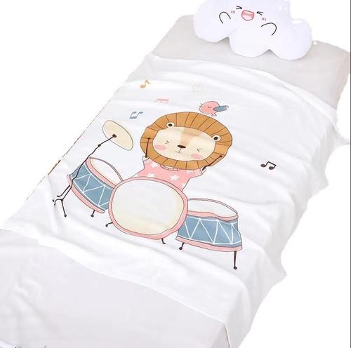 Summer baby cold blanket bamboo fiber thin 110*110 soft and breathable newborn baby summer blanket