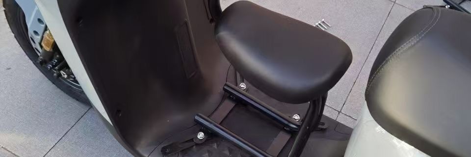 Bow-shaped baby seat for electric scooters, Yadi electric vehicle child seat, front-mounted child safety seat