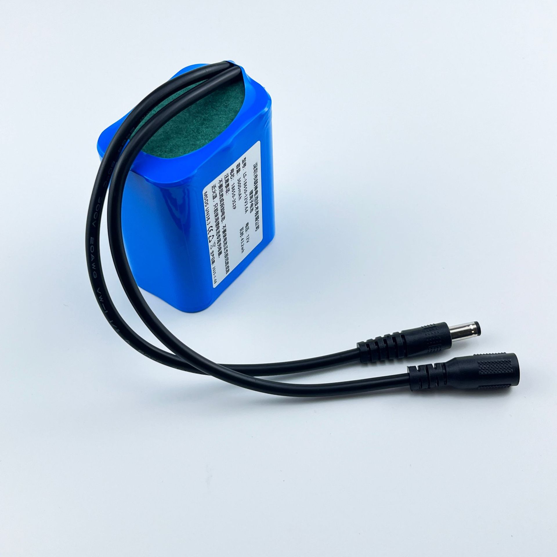 18650 lithium battery -12 V3600mAh(6 combinations)