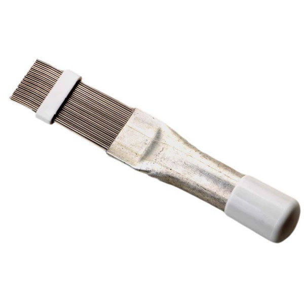 Stainless steel wings combing