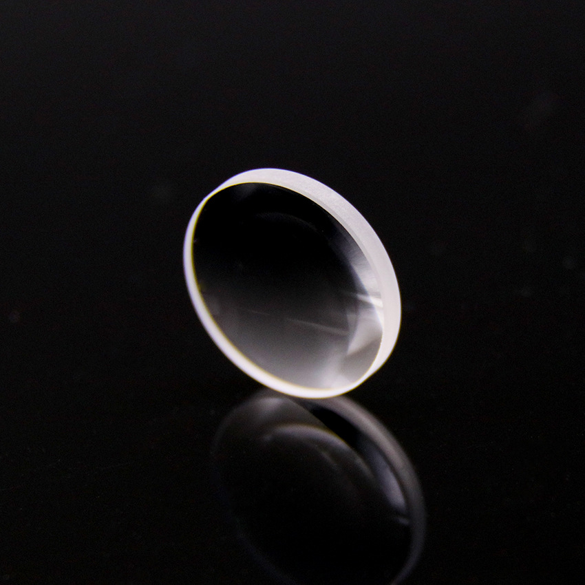 双凸透镜 直径14.77mm材质H-K9L镀膜400-700nm光学玻璃双凸透镜