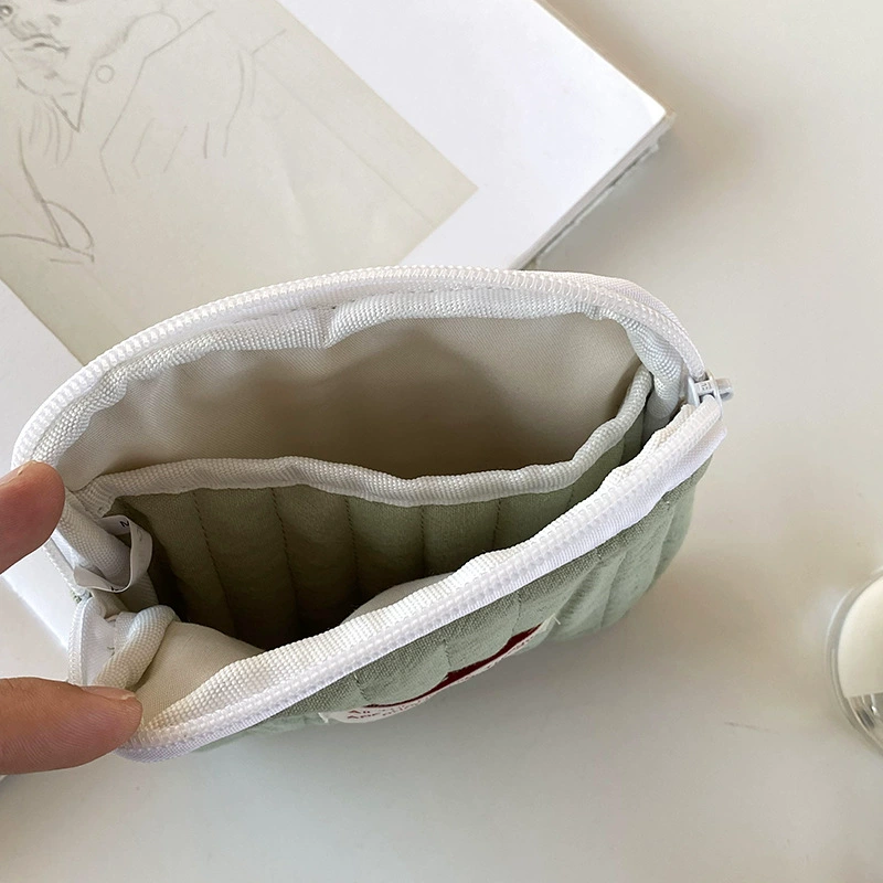 Милый портативный косметичка, наушники, сумка с оборудованием, помада, organizer bag