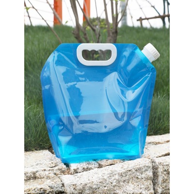 折叠水袋户外便携登山旅游露营塑料软体蓄水囊装水桶大容量储水袋|ru
