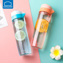 乐扣乐扣塑料杯果汁杯学生便携杯子tritan运动水杯厂家批发