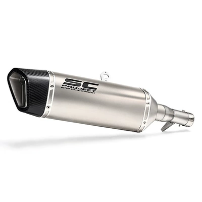 Front Section, Motorcycle exhaust pipe - one-piece-mid-section-tail-section-a