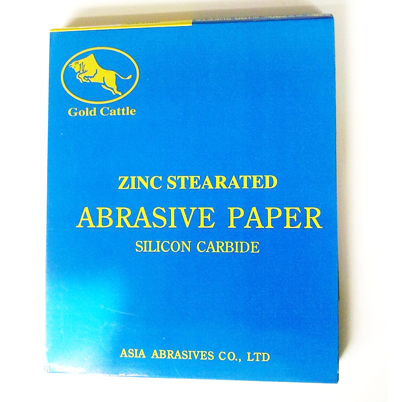 金牛干磨砂纸230x280mm方形打磨张页干砂打磨家具木材