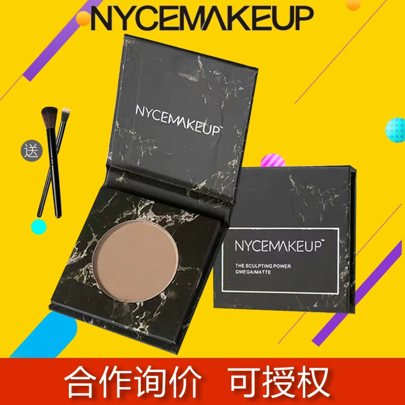 Палитра хайлайтеров для контуринга Ncemakeup, универсальные тени для контуринга носа, матовые хайлайтеры, тонкие блестки