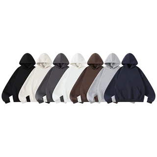 RUIIENRS x ROPUCHA 2026春秋420g连帽简约短款百搭卫衣FW228