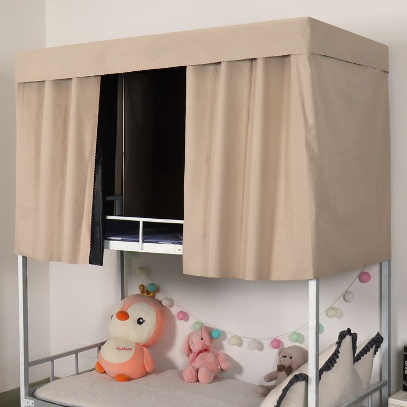 Student Dormitory Mosquito Net Integrated Bed Curtain Upper Bunk Lower Bunk Physical Blackout Male and Female Closed Dormitory Bed Curtain Bed Surround Wholesale