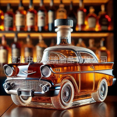 独立駅Jeep Whiskey bo不吉普ウイスキーボトル