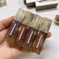 kakashow琉璃唇釉拿鐵石漂霧唇泥霧面啞光絲絨顯白口紅不拔干唇釉