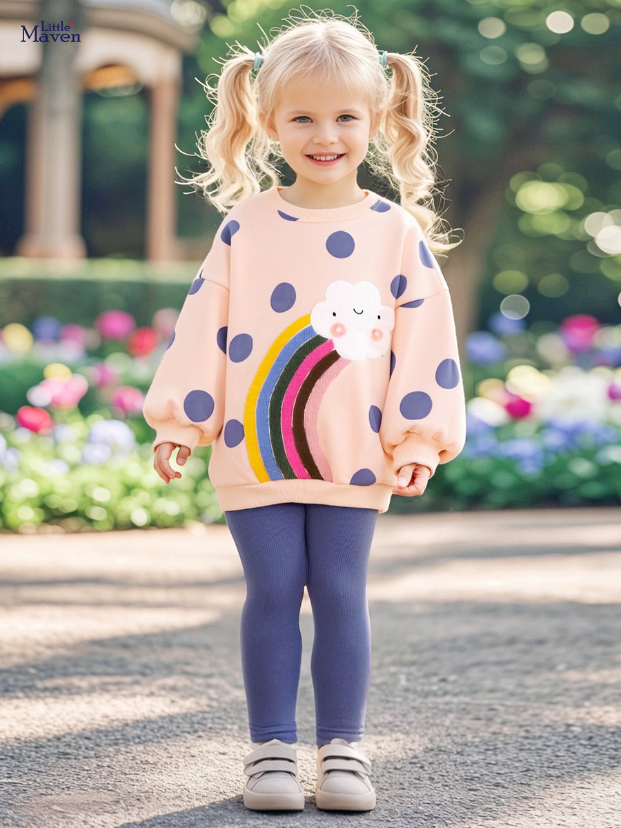 Trajes transfronterizos para niñas al por mayor otoño nuevo estilo ropa para niños pequeños y medianos Trajes para niños europeos y americanos lindos y de terciopelo para niños