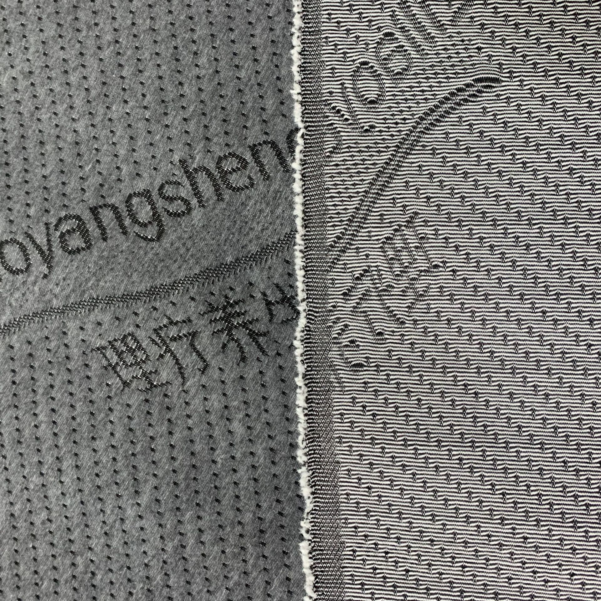 180 g lino tela de colchón puede ser adicionado fisioterapia función de preservación de la salud tejido jacquard tela de colchón tela mayorista