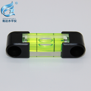Plastic Long Ruler with Hole Horizontal Bubble Bead 6818 High-Precision Level Cylindrical Level Bubble