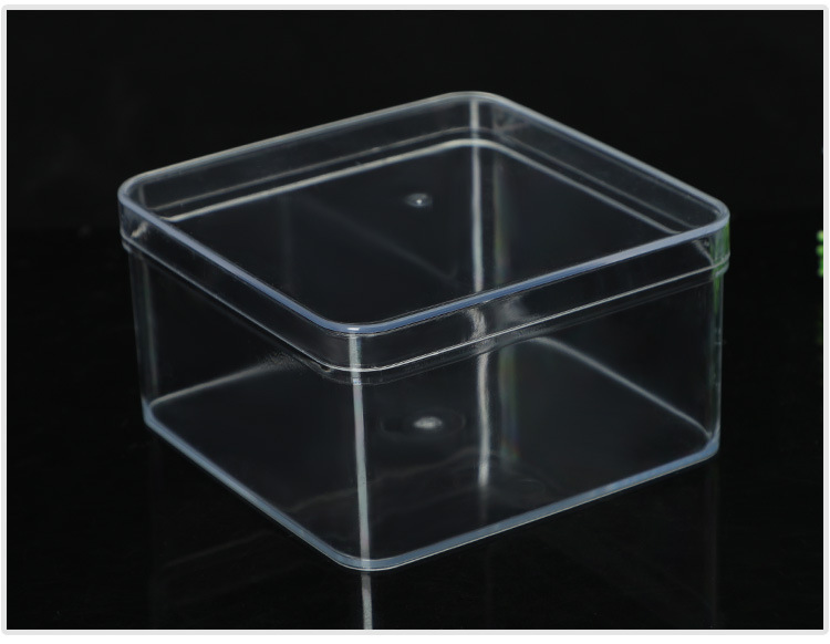 食品巧克力糖果盒烘焙饼干坚果包装盒PS透明饼干盒塑料四方盒批发详情图10