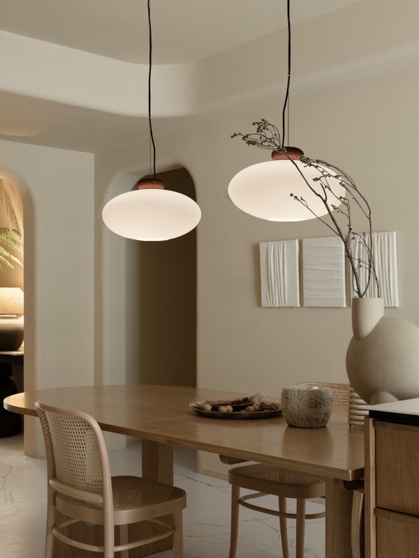 Japanese Style Restaurant Lamp Quiet Style Zen Chandelier Retro Light Luxury New Chinese Style Design Sense Homestay Long Dining Table Bar Table Lamp