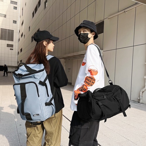 2024 super cool travel backpack multi-functional single shoulder cross-body travel bag casual large capacity multi-purpose fitness bag