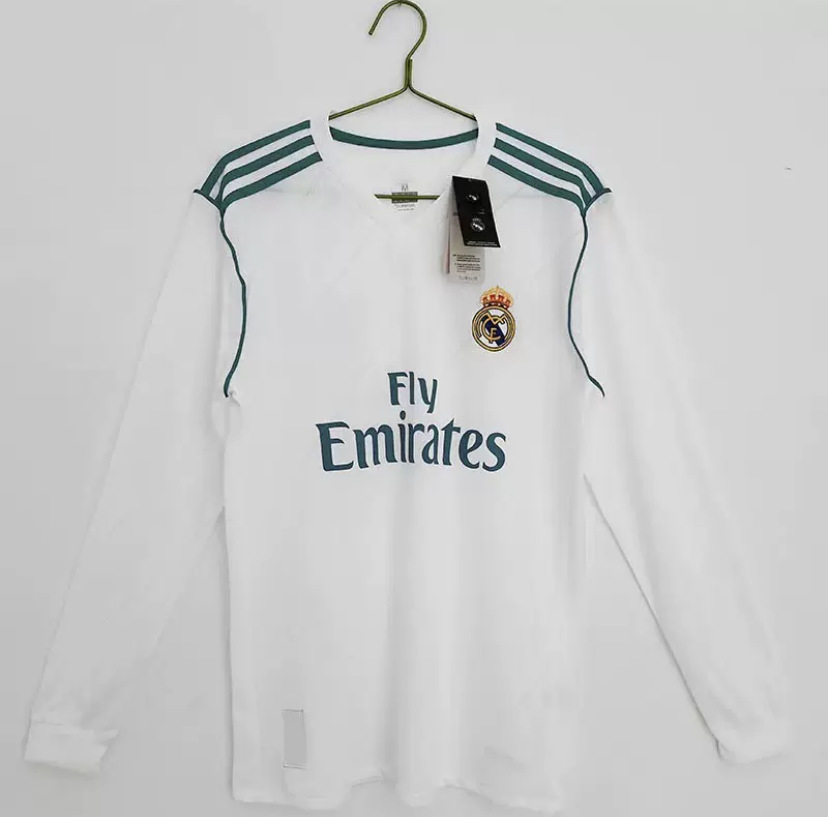 Camiseta de fútbol retro transfronteriza Old Collector Club Real Madrid Manchester United AC camiseta de fútbol de manga corta y larga se puede imprimir.