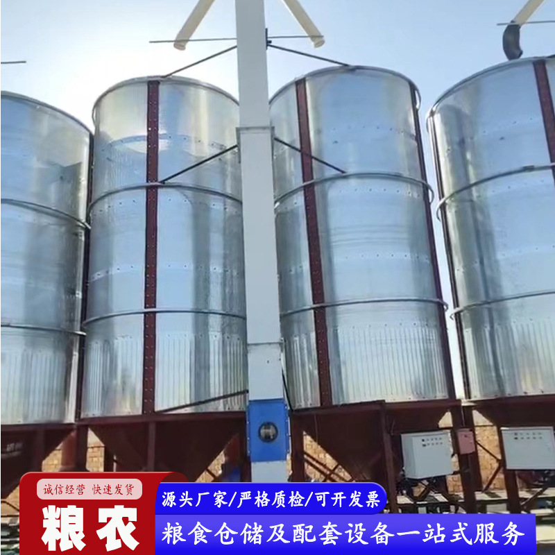 粮食风干仓现货厂家多规格玉米粒粮食钢板储存仓