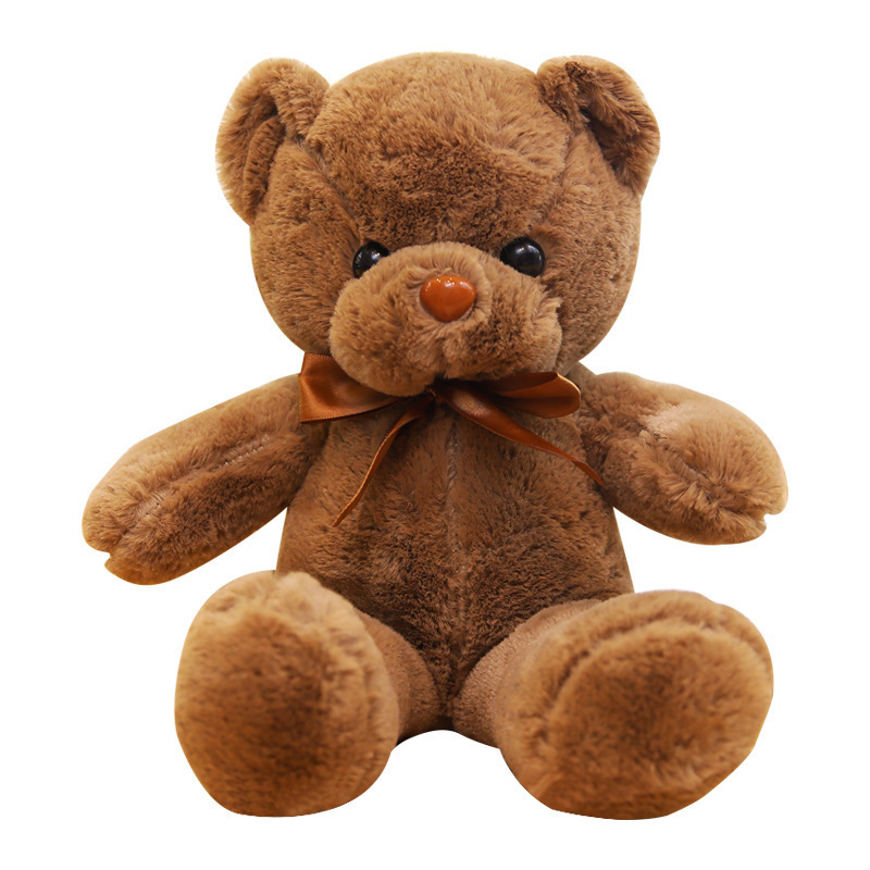 Muñeca de oso de agarre de 8 pulgadas, lanzamiento de boda, muñeca de peluche de oso de diez colores, muñeca de peluche de regalo