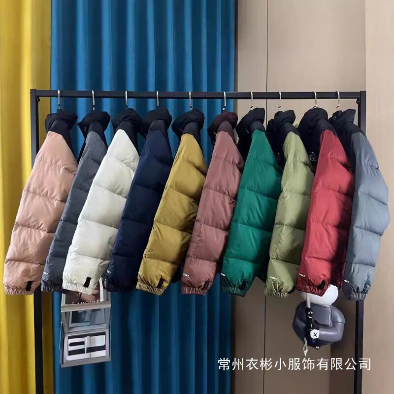 Putian Pure Original American Version Classic 1996 North Face down Jacket Embroidered Men's and Women's Stand Collar Trendy Versatile Wholesale