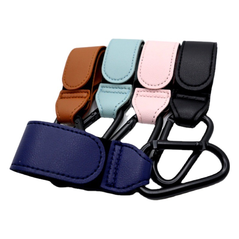 Carro DE LOS NIÑOS gancho de Velcro pu gancho de cochecito mosquetón portátil coche eléctrico gancho de la motocicleta