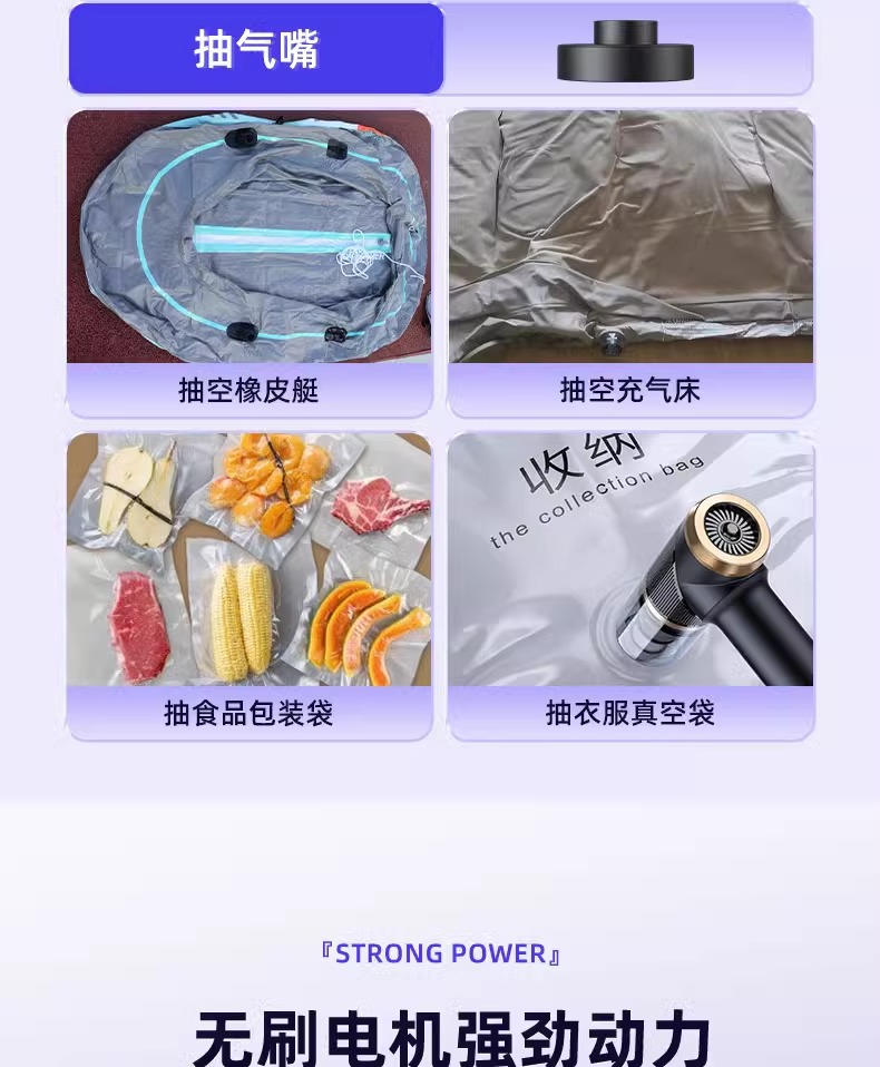 Car Vacuum Cleaner Car Wireless Charging Car Home Super High Power Suction Small Handheld Portable Mini