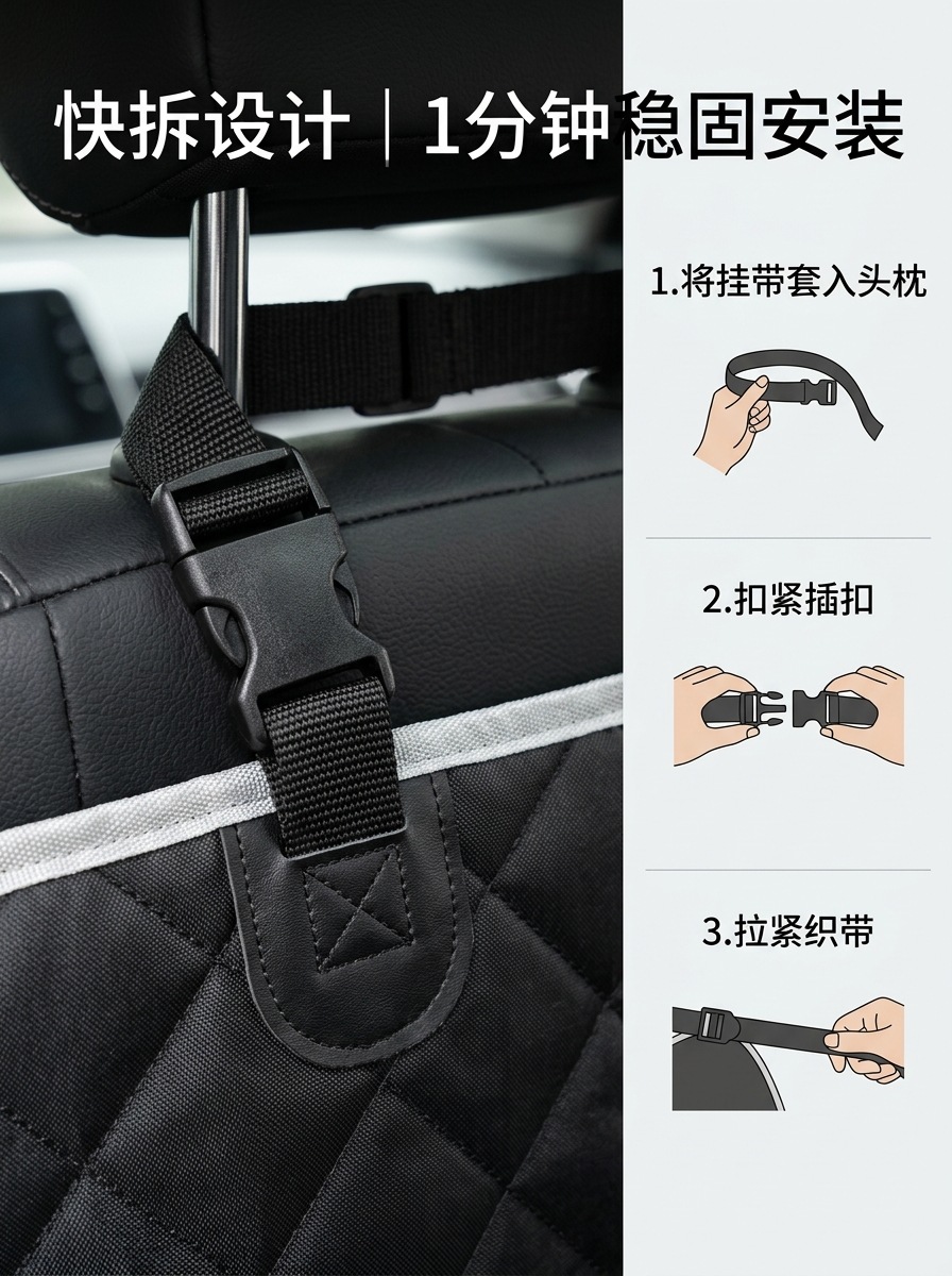Cross-Border Direct Supply of Car Pet Mats for the Trunk, Portable Storage, Moisture-Proof, Cold-Proof, Dust-Proof, and Dirt-Proof Pet Mats