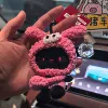 Pink Rabbit Holder [Black Fan KT]