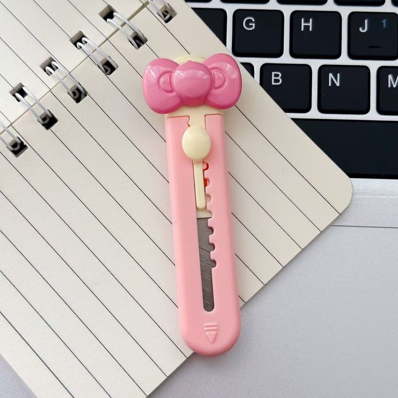 新しいかわいい漫画 KT 猫弓アートナイフエクスプレスボックスオープニングナイフ学生手作り文具ペーパーナイフ|undefined