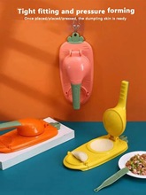 2 In1 Dumpling Maker DIY Kit Wrapper Presser Manual Labor-Sa