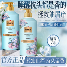 澳叶香水洗发水沐浴露护发素套装控油去屑持久留香大容量家庭装