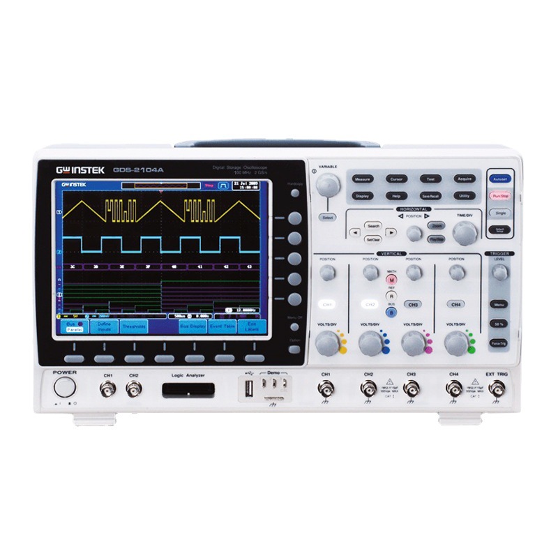 Gwinstek固纬数字存储示波器GDS-2204A 4通道200M示波器