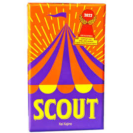 Scout，oink games全英文小盒系列马戏，多人聚会星探游戏桌游卡