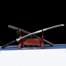 龙泉市刀剑一体龙骨宝剑日式指挥刀居合刀冷兵器外贸批发未开刃