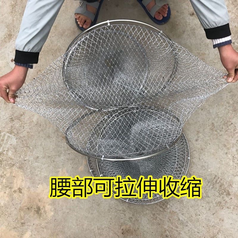 Dali ラインフィッシュガードネット織り手作りブラックピットフィッシュガード速乾性小さなメッシュ折りたたみフィッシングガードアンチハングフィッシュバスケットネット|undefined