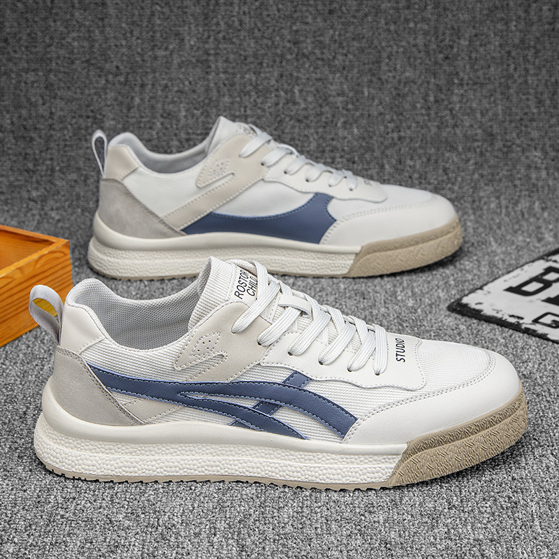 Cross-Border Large Size Men's Shoes 45 Sports Casual Shoes 46 Genuine Leather Widened and Enlarged Sneakers 48 Men's Trendy Shoes 49 Men's Shoes