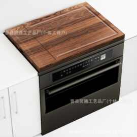 木制燃气灶盖板揉面板切菜板熟食披萨牛排芝士点心熟食家用托盘