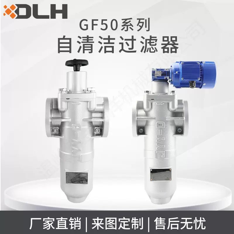 GF50自清洁过滤器高流量可贴标反渗透除菌净水磁联器自清洁过滤器