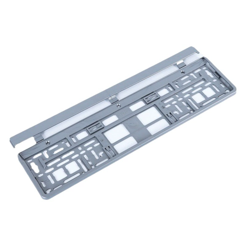 Amazon трансграничный пластик ABS нарушение рамки номерного знака Европейский стандарт модификация автомобиля рамка номерного знака печать логотипа гальваника